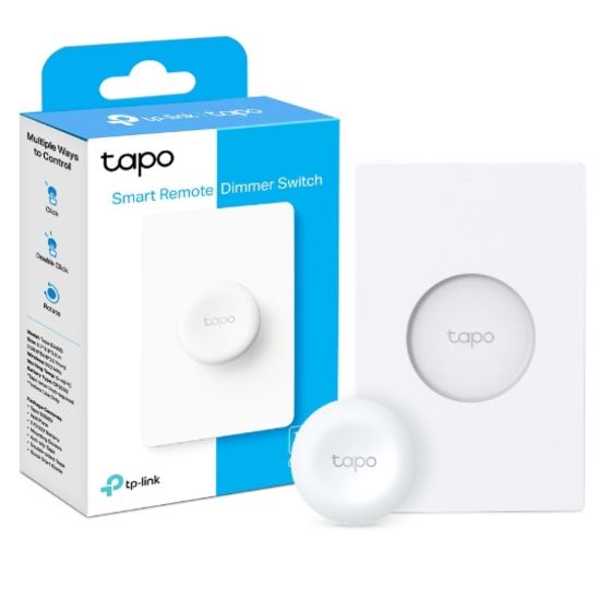 Picture of TP-Link Tapo Smart Remote Dimmer Switch, Smart Customised Actions, Multiple Control, Flexible Mounting, Long Battery Life (Tapo S200D)