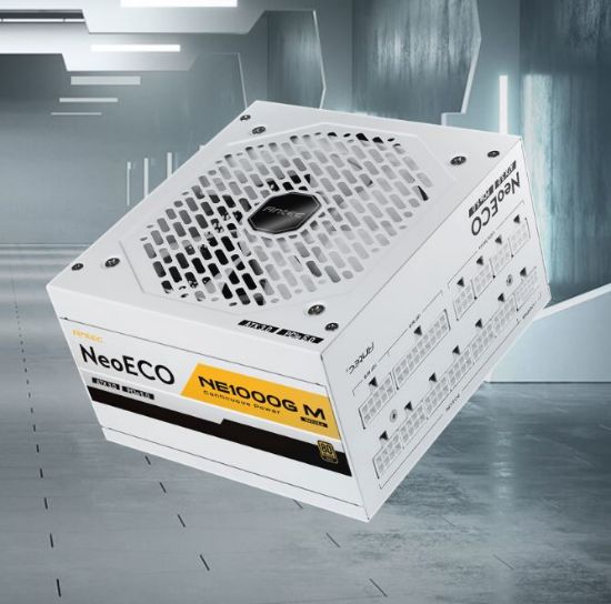 Picture of Antec NE 1000w 80+ Gold, Fully-Modular, ATX 3.0, PCIe 5.0, 120mm Silent Fan, Japanese Caps, ATX Power Supply, PSU,10 Years Warranty