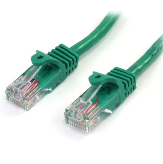 Picture of 8ware CAT5e Cable 2m - Green Color Premium RJ45 Ethernet Network LAN UTP Patch Cord 26AWG CU Jacket