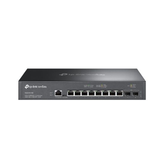 Picture of TP-Link SG3210X-M2 Omada 8-Port 2.5GBASE-T L2+ Managed Switch with 2 10GE SFP+ Slots by Omada SDN