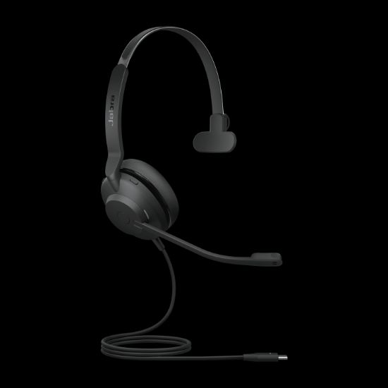 Picture of Jabra Evolve2 30 SE Wired USB-C UC Mono Headset, Lightweight & Durable, Noise Isolating Ear Cushions, Plug-and-play, 2-Mic Technology, 2Yr Warranty