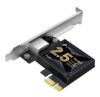 Picture of TP-Link TX201 2.5G 2.5 Gigabit PCI Express Network Adapter Low-Profile & Full-Height Brackets 1× PCI Express 2.1 x 1, 1× RJ45 Gigabit/Megabit Port (NI