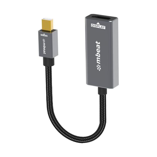 Picture of mbeat Tough Link Mini DisplayPort to HDMI Adapter  Seamless Connectivity  HDMI Version: 1.3  1080p@60Hz HD display Package Weight: 42.5g