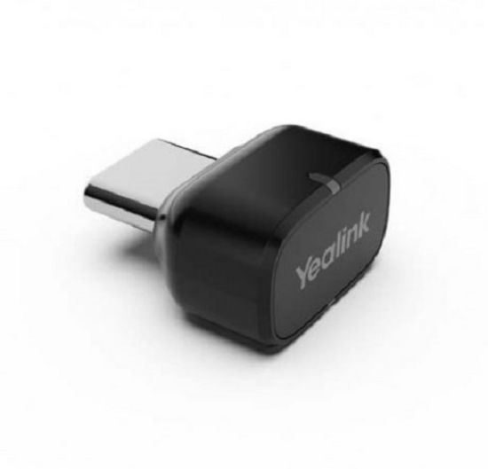 Picture of Yealink BT51-C, USB-C Bluetooth Dongle, Support BH72/BH76 Connect To PC , guarantees a first-rate range of up to 100ft/30m Black, Plug-and-play