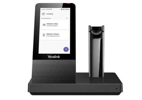 Picture of Yealink WHB670 Replacement DECT Base with Touch Screen for WH67 MS and UC Headsets