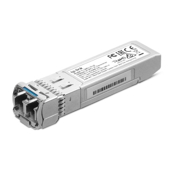 Picture of TP-Link TL-SM5110-LR 10GBase-LR SFP+ LC Transceiver Hot-Pluggable, Supports Digital Diagnostic Monitoring, SFP+ MSA Compatible, 10KM
