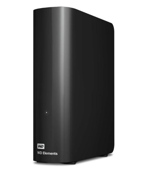 Picture of Western Digital WD Elements Desktop 8TB USB 3.0 3.5' External Hard Drive - Black Plug & Play Formatted NTFS for Windows 10/8.1/7