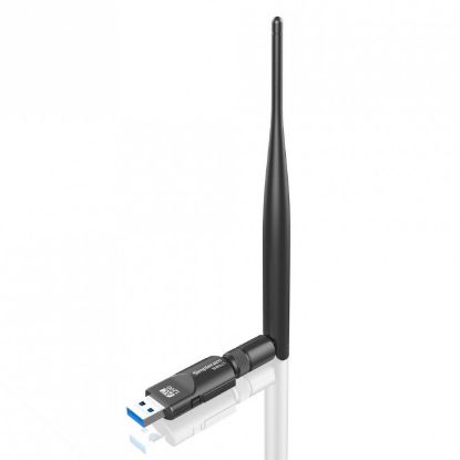 Picture of Simplecom NW621 AC1200 WiFi Dual Band USB Adapter with 5dBi High Gain Antenna