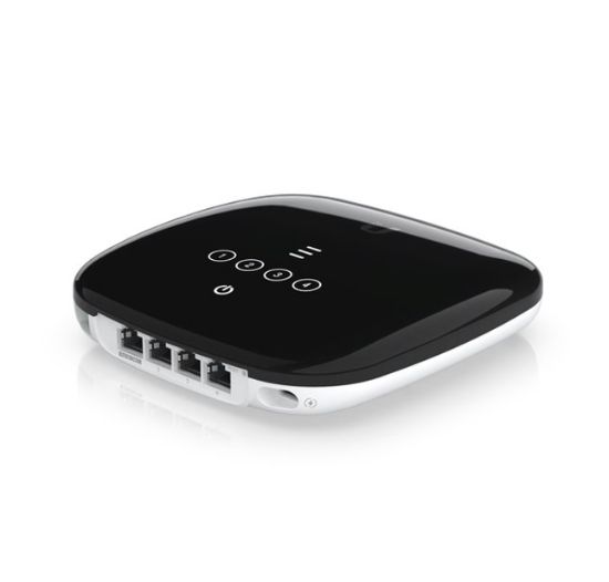 Picture of Ubiquiti UFiber Gigabit WiFi6, Passive Optical Network CPE with Built-in WiFi and Multiple VLAN-aware Switch Ports,