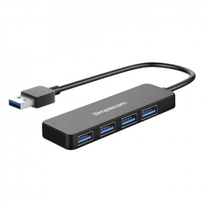 Picture of Simplecom CH342 USB 3.0 (USB 3.2 Gen 1) SuperSpeed 4 Port Hub for PC Laptop