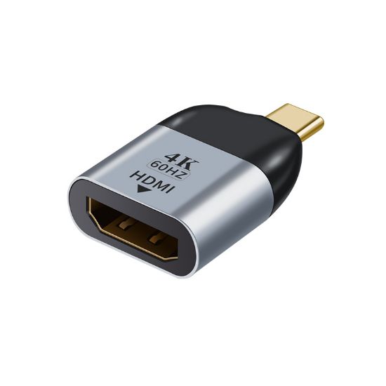 Picture of Astrotek USB-C to HDMI Male to Female Adapter Converter 4K@60Hz for Windows Android Mac OS MacBook Pro/Air Chromebook Samsung Galaxy Dell XPS