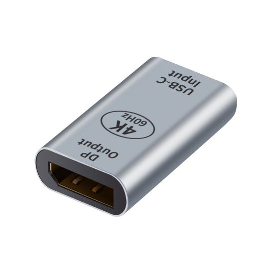 Picture of Astrotek USB-C to DP DisplayPort Female to Female Adapter support 4K@60Hz for iPad Pro Macbook Air Samsung Galaxy MS Surface Dell XPS