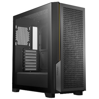 Picture of Antec P20C ATX, E-ATX High Airflow, USB-C, Cable management , 4x HDD or SSD , 375mm GPU, 170mm CPU  3x PWM 12 CM Fan, Tempered Glass, Gaming Case