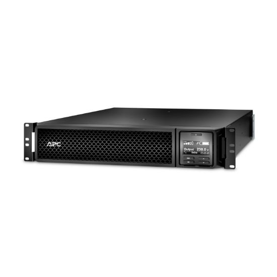 Picture of APC Smart-UPS 1500VA/1500W Online UPS, 2U Rackmount, 230V/10A Input, 6x IEC C13 Outlets, Lead Acid Battery, W/ Network Card, W/ Rail Kit