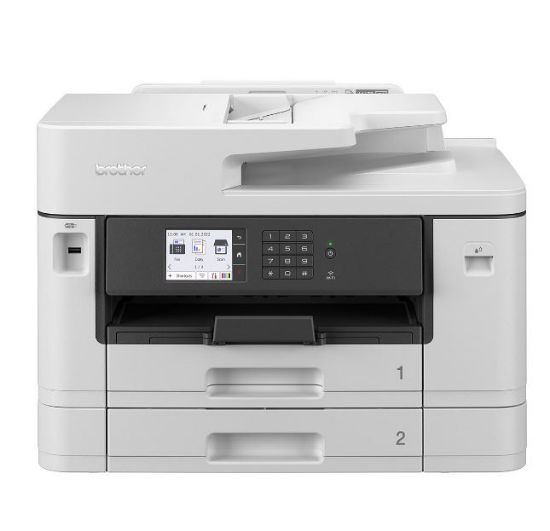 Picture of Brother J5740DW A3 Business Inkjet Multi-Function Printer with print speeds of 28ppm, dual paper trays supporting up to A3 and efficient A4 2-sided