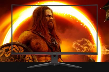 Picture of AOC 31.5' Curved 0.5ms 240Hz, FHD 1080 FreeSync Premium, Ultra Narrow Border Gamer's Choice - DP x 1, HDMI x 2. VESA100mm Low Blue monitor