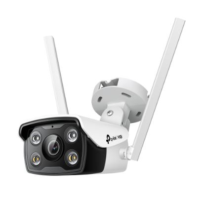 Picture of TP-Link VIGI 4MP C340-W(4mm) Outdoor Full-Colour Wi-Fi Bullet Network Camera, 4mm Lens, Smart Detection, 3YW