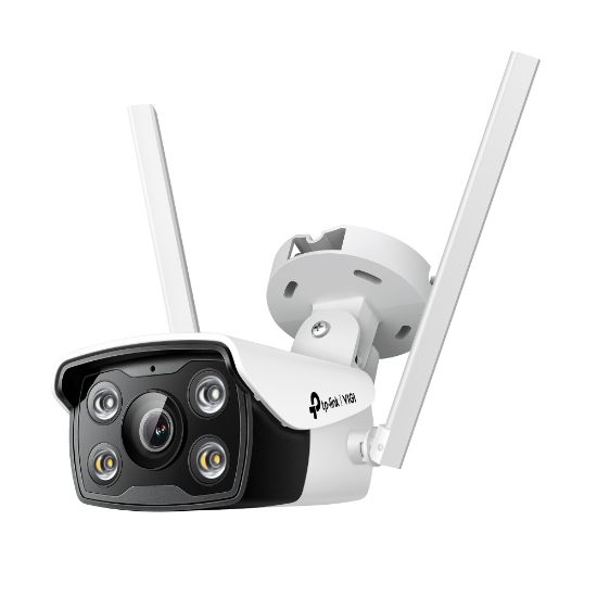 Picture of TP-Link VIGI 4MP C340-W(4mm) Outdoor Full-Colour Wi-Fi Bullet Network Camera, 4mm Lens, Smart Detection, 3YW