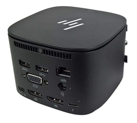 Picture of HP Dock G4 Thunderbolt 4 Docking Station - 120W Power Delivery 4xDisplays 2xDP 1xHDMI 3xUSB-A 2xUSB-C 1xTB4 2.5GbE RJ45 for HP Notebook PC
