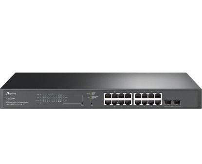 Picture of TP-Link SG2218P JetStream 18-Port Gigabit Smart Switch, 16-Port PoE+, Omada SDN, 2x GBit SFP Slots, 150W PoE Budget