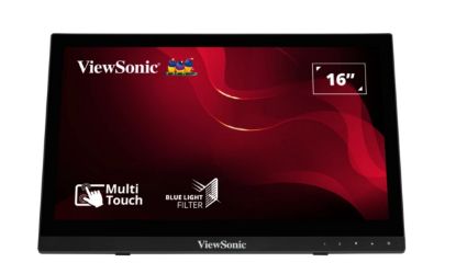 Picture of ViewSonic TD1630-3 16' 10 Point Projected Capactitive Touch, HDMI and VGA, Dual Speakers, Durable, Scratch Resistant, VESA 75, Monitor. KIOSK