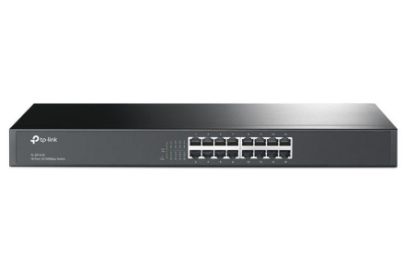 Picture of TP-Link TL-SF1016 16-port 10/100M Switch, 16 10/100M RJ45 ports, 1U 19-inch rack-mountable steel case