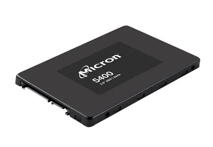 Picture of Micron 5400 PRO 960GB 2.5' SATA Enterprise SSD 540R/520W MB/s 95K/35K IOPS 2628TBW 1.5DWPD 3M hrs MTTF AES 256-bit encryption Server Data Centre 5yrs