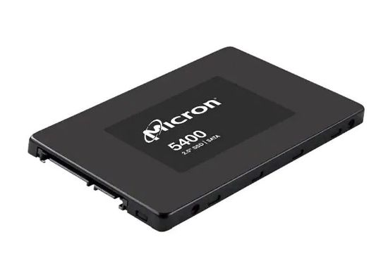 Picture of Micron 5400 PRO 960GB 2.5' SATA Enterprise SSD 540R/520W MB/s 95K/35K IOPS 2628TBW 1.5DWPD 3M hrs MTTF AES 256-bit encryption Server Data Centre 5yrs