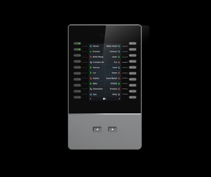 Picture of Grandstream GBX20 LCD Extension Module For GRP2615 & GXV3350 only, 20 Dual-colored Extension Keys, 4.3 inch TFT Color LCD