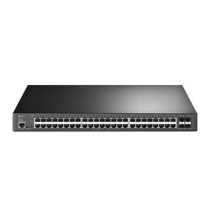 Picture of TP-Link SG3452XP Omada 48-Port PoE+ Gigabit L2+ Managed Switch with 4 10GE SFP+ Slots, Integration with Omada SDN Controller,Static Routing, OAM, DDM,