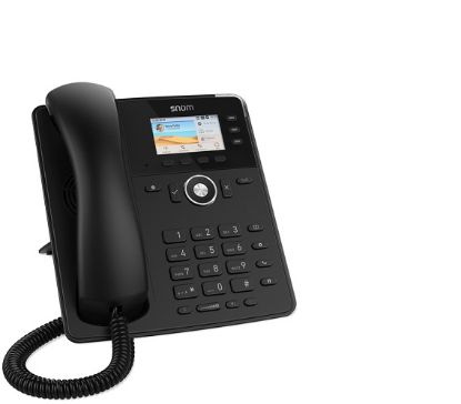 Picture of SNOM D717 4 Line Professional IP Phone, Gbit port & 1 USB port, 4 Context-sensitive Function Keys, Wideband Audio