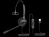Picture of Fanvil HT301-U USB Mono Headset - OverThe Head Design, Suit For Small Office, Home Office (SOHO) Or Call Center Staff - USB Connection EOS