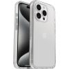 Picture of OtterBox Symmetry Apple iPhone 15 Pro (6.1') Case Clear - (77-92641), Antimicrobial, DROP+ 3X Military Standard, Ultra-Sleek,7 Years Warranty