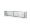 Picture of Ubiquiti 2U Rack Mount Vented OCD Panel, Silver Vented Blank Panel, Compatible with the Toolless Mini Rack