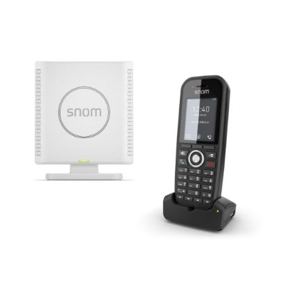 Picture of SNOM M430 bundle EU, M30 & M400, PoE, Single Cell, Backlit Keyboard, Long Standby Time, Security (TLS & SRTP),  For PSU Use IPS-4661-AU