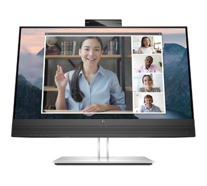 Picture of HP E24MV G4 23.8'/24' FHD Conferencing Monitor 1920x1080 16:9 5ms Height Adjustable Tilt Swivel Pivot Webcam Speakers 4xUSB Hub VGA DP HDMI VESA 3yrs