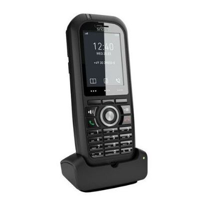 Picture of SNOM M80 IP DECT handset, Ruggedized, Bluetooth, HD Audio Quality, Backlit Keypad, Alarm Function, LED Color Display, ADD 4395