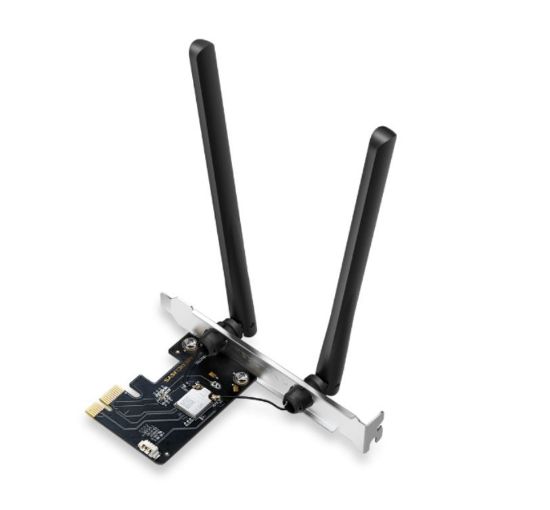 Picture of Mercusys MA86XE AXE5400 Wi-Fi 6E Bluetooth 5.2 PCIe Adapter, 2402Mbps @6GHz,2402Mbps @5GHz, 574Mbps@2.4GHz