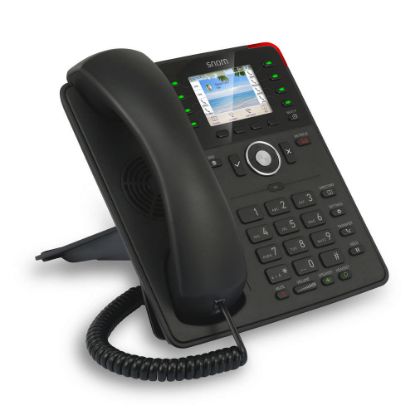 Picture of SNOM D735 SIP Desk Telephone, l 2.7 Inch TFT Display, 32 Self-Labeling Function Keys (8 Physical), Black