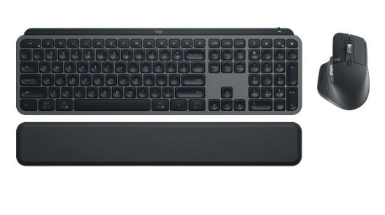 Picture of Logitech MX KEYS S COMBO Performance Combo: MX Master 3S, MX Keys S & MX Palm Rest 8000 DPI (Graphite)