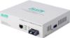 Picture of Alloy POE200SC PoE PSE Fast Ethernet Media Converter, has a 10/100Mbps PoE RJ-45 port and a SC terminated multimode fibre port