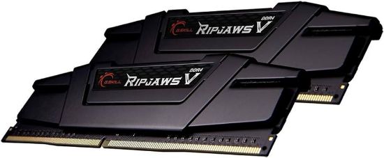 Picture of G.SKILL F4-3600C16D-32GVKC 32GB (2 x 16GB)/ PC4-28800 / DDR4 3600 Mhz/ Timings 16-19-19-39/ Voltage 1.35V/ Ripjaws V