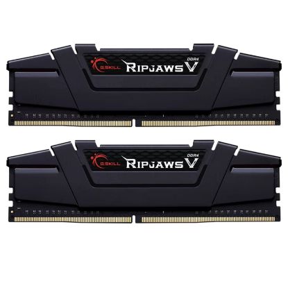 Picture of G.SKILL F4-3600C18D-16GVK 16GB (2 x 8GB)/ PC4-28800 / DDR4 3600 Mhz/ Timings 18-22-22-42/ Voltage 1.35V/ Ripjaws V