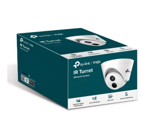 Picture of TP-Link VIGI 4MP C440I(4mm) IR Turret Network Camera,4mm Lens, Corridor Mode, Smart Detection,3YW
