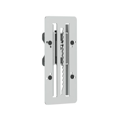 Picture of Brateck Steell Track-Mounted Monitor Holder Fit Screen 13'-27' Up to 8kg, Metallic Grey, 115x28x245mm (LS)