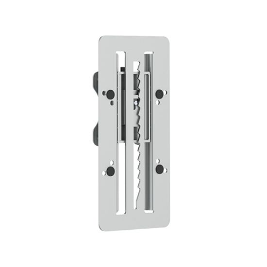 Picture of Brateck Steell Track-Mounted Monitor Holder Fit Screen 13'-27' Up to 8kg, Metallic Grey, 115x28x245mm (LS)