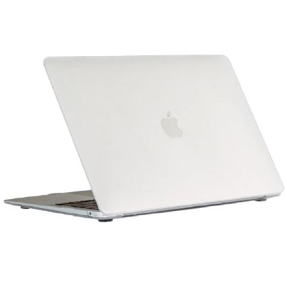 Picture of USP Hardshell Case for MacBook Air (13.3') (A1932/A2179/A2337) Glassy Matte (Clear) - Protects from Scrapes & Scratches, Anti-Slip, Ultra-Slim