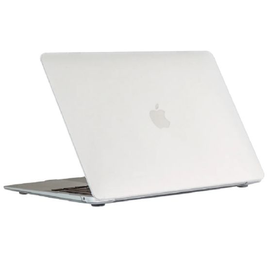 Picture of USP Hardshell Case for MacBook Air (13.3') (A1932/A2179/A2337) Glassy Matte (Clear) - Protects from Scrapes & Scratches, Anti-Slip, Ultra-Slim