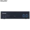 Picture of Shuttle DL30N Slim Mini PC 1L Barebone - Intel Processor N100, Fan-less, LAN, RS232/RS422/RS485, HDMI, DP, VGA, Vesa Mount, 65W Adapter