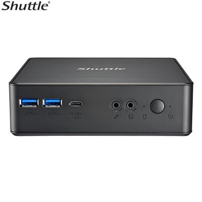 Picture of Shuttle NC40U Slim Mini PC, 1L Barebone - Celeron 7305, HDMI, DP, VGA, RJ45, LAN, 2xDDR4, 2.5' HDD/SSD, VESA mount